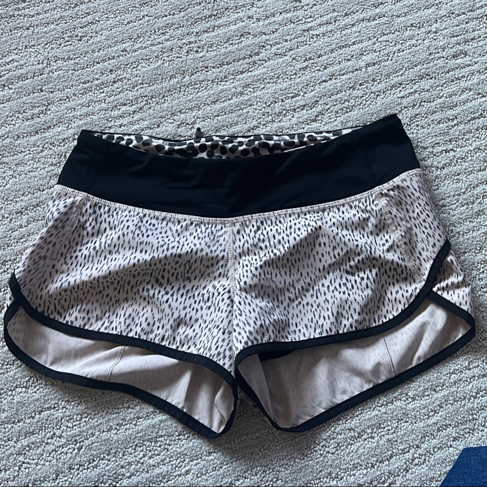 Stylish Black and White Women's Shorts